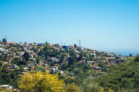 View of Valparaiso Foto stock