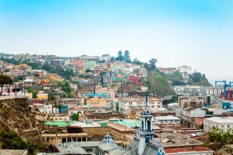 View of Valparaiso Stock Photos