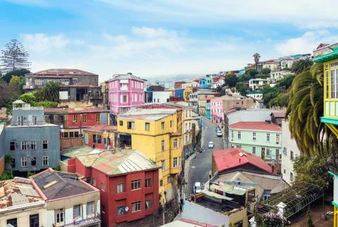 View of Valparaiso Stock Photos