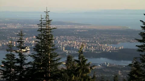 View of Vancouver BC Vidéo 18468298