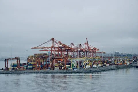 View of Vancouver Harbor Stock Photos