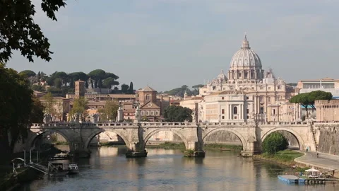 View of Vatican City Video stock 166924579