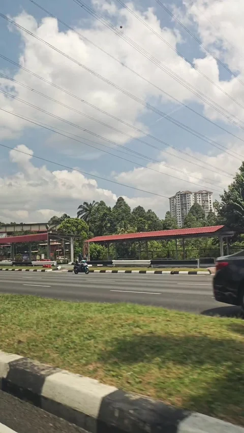 A view from vehicle Stock Footage 324599856