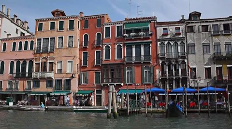 View of Venice Stock Footage