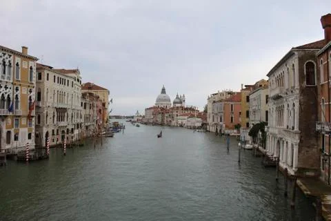View to venice at summer Stock Photos