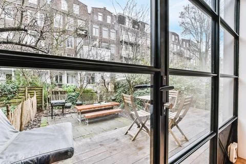 View of veranda Stock Photos