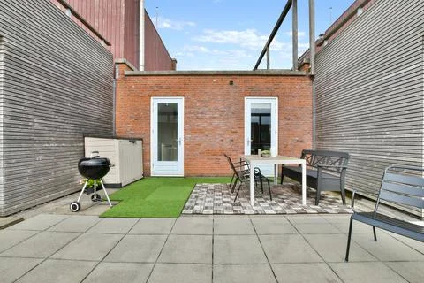 View of veranda Stock Photos