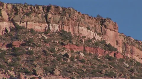View of verdant mountain peak Stock-Footage 61575589