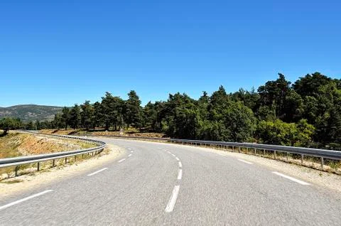 View of the Verdon canyon Stock Photos