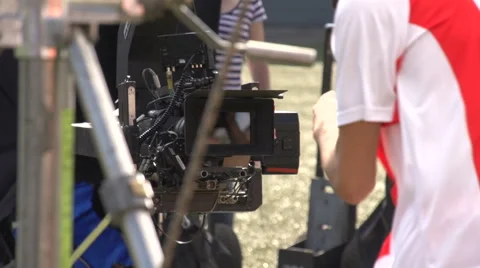 View of the video camera Stock-Footage 61932956