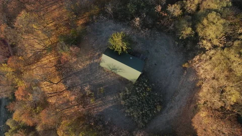 View of the village Stock Footage 163255452