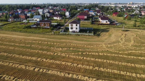 View of the village Stock Footage 164700209