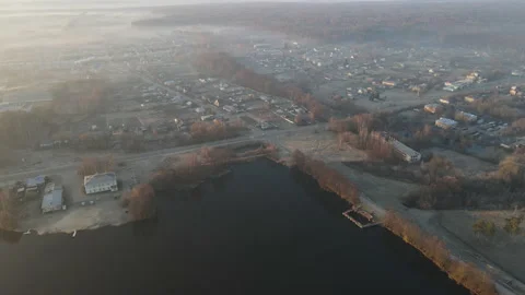 View of the village Stock Footage 164941266