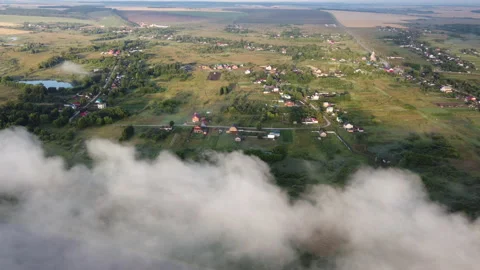 View of the village Stock Footage 165449746