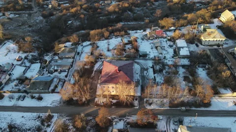 View of the village Stock Footage 165849423