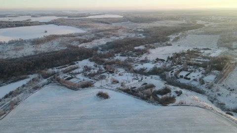 View of the village Stock Footage 167145008