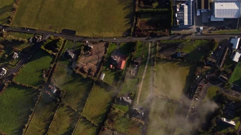 View of the village Stock Footage 229566469