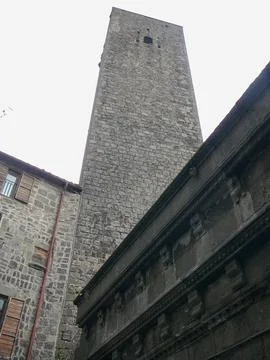 View of Viterbo Foto stock