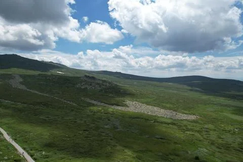 View at Vitosha Mountain. Near Sofia, Bulgaria Stock Photos