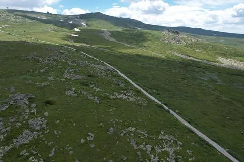 View at Vitosha Mountain. Near Sofia, Bulgaria Stock Photos