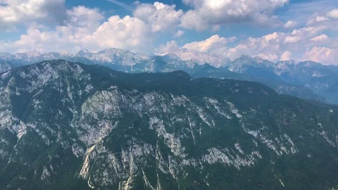 The view from vogel ski center Stock Footage 112040550
