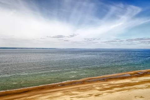 View of the Volga River Stock Photos