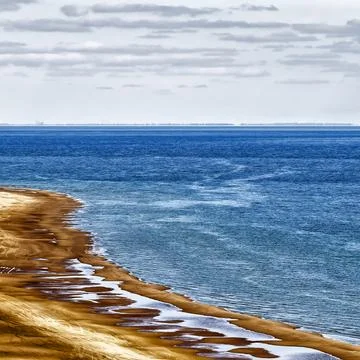 View of the Volga River Stock Photos