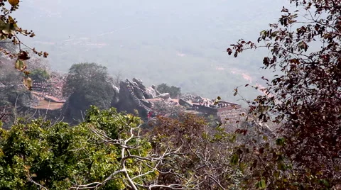 View of Vulture's Peak Stock Footage 41759317