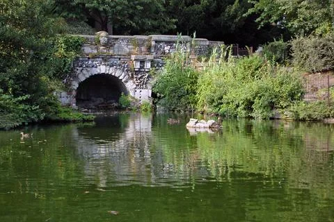 View of Walpole Park, Ealing Stock Photos