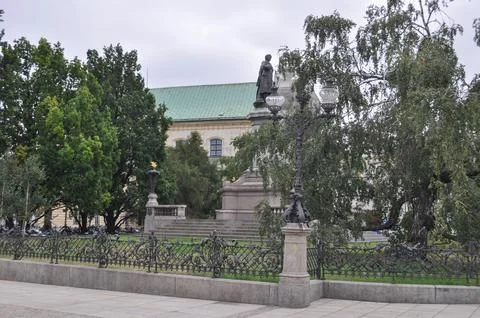 View of Warsaw Foto stock