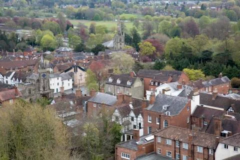View of Warwick Stock Photos