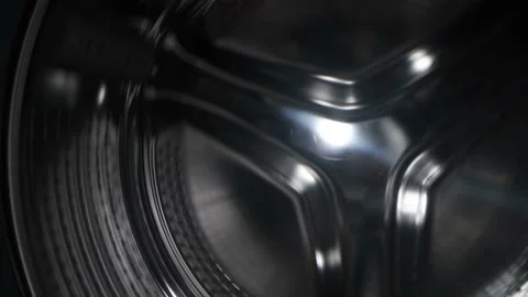 View of the washing machine drum Stock Footage 167789101
