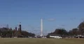 View of Washington D.C. Obelisk Monument Cars Traffic Congestion Rush Hour Day 4k or 4k+ Resolution