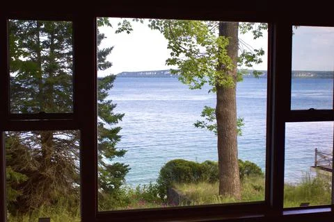 View of the Water Foto stock