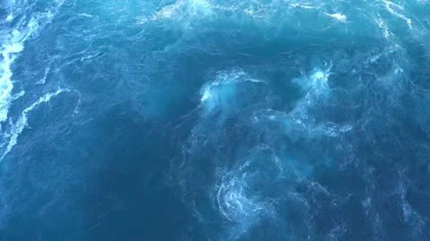 View of water waves in lake Stock Footage 143158312