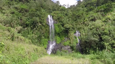 View Of The Waterfall, Mountain Forest, Banaue, Luzon, Philippines 動画素材 234525847