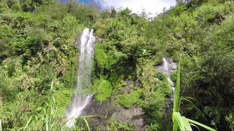 View Of The Waterfall, Mountain Forest, Banaue, Luzon, Philippines 動画素材 234720393