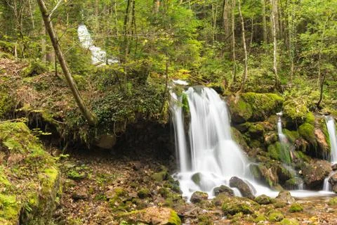 View at waterfall Stock Photos