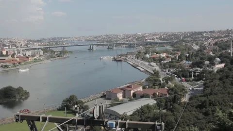 View of waterway Stock Footage 101633273