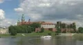 View of Wawel Castle in Kraków in Poland HD Footage