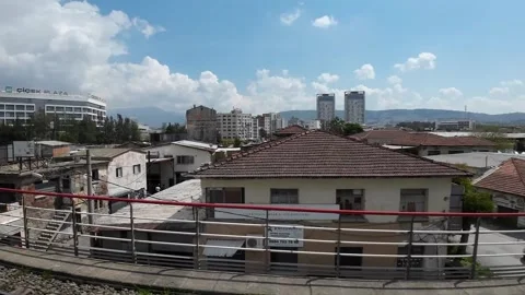 View On The Way From The Turkish Metro Stock Footage 242779253
