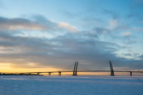 View of The Western High-Speed Diameter. Stock Photos