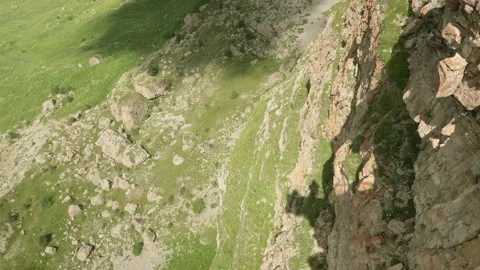 Up view of what is left of the car after accident on platesu Bermamyth. Stock Footage 139719267