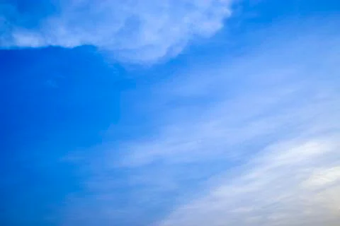 View white cloud with blue sky Stock Photos