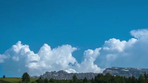 The view of white clouds Stock Footage 233513561