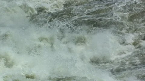 View of the White Nile River rapids 库存影片 44333470