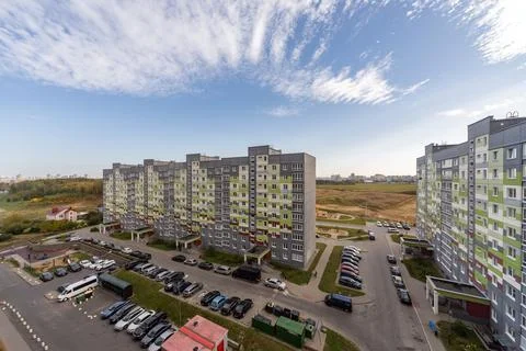 View from window in fall Stock Photos