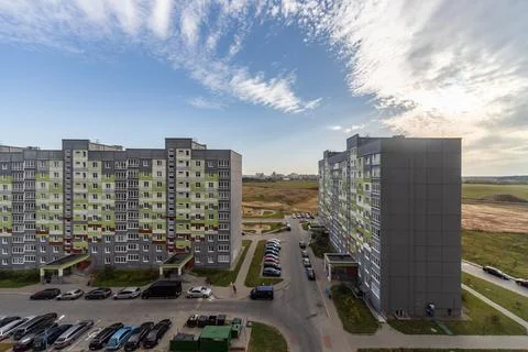 View from window in fall Stock Photos
