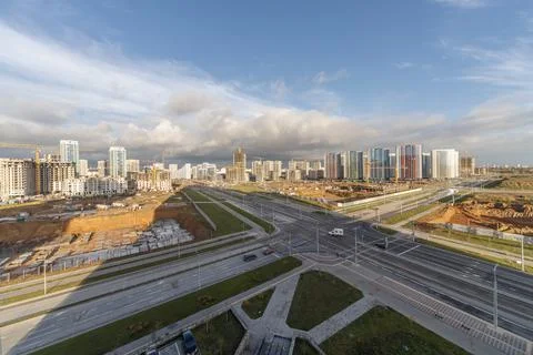 View from window in fall Stock Photos