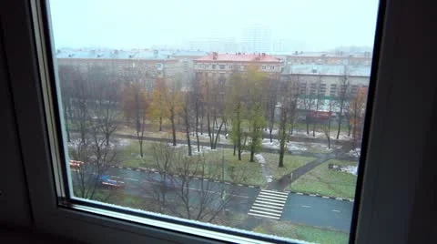 View from window Видео 12438920
